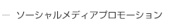 ソーシャルメディアプロモーション